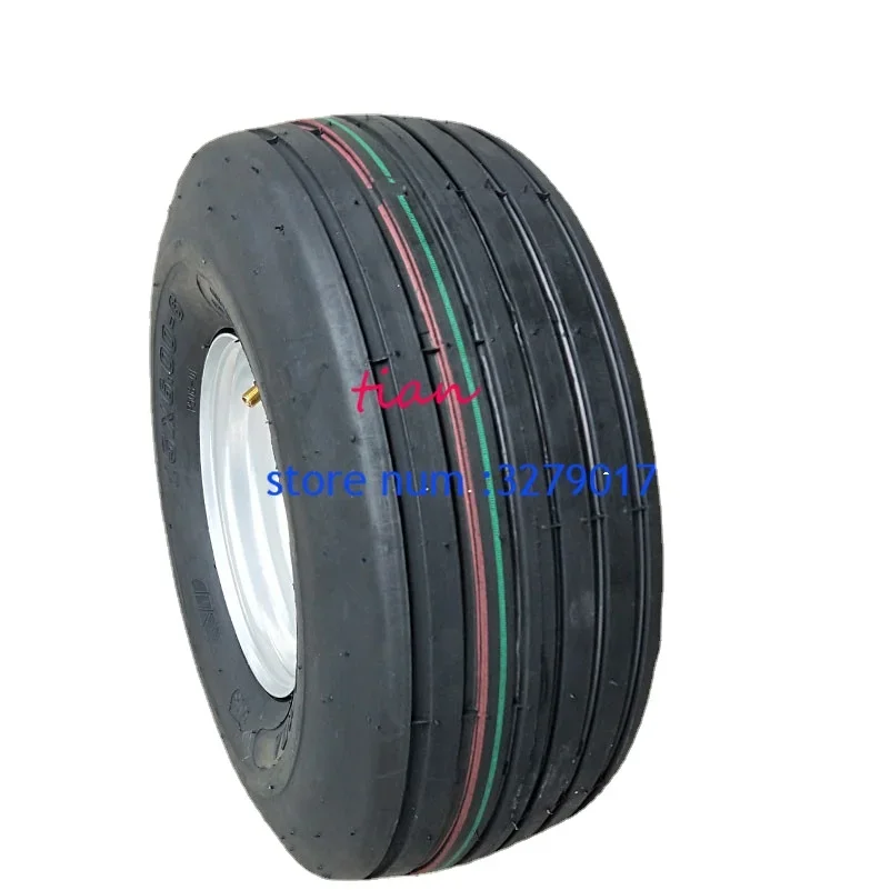 High Quality and Reputation 15X6.00-6 Wheel Fits for 168CC Karting Go Kart Motorcycle Wheel Rim with Tubeless Tire