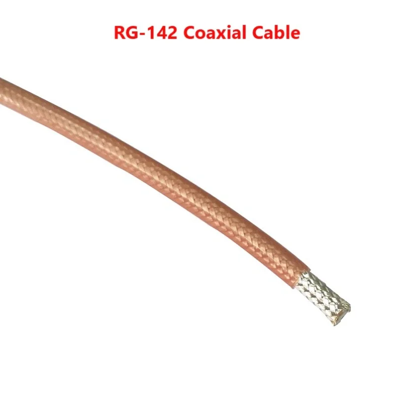 1/2/3/5m RG142 RG-142 SFF-50-3 Double Shielded RF Coaxial Cable Adapter Connector Coax RG142 Cable 50 Ohm High Quality