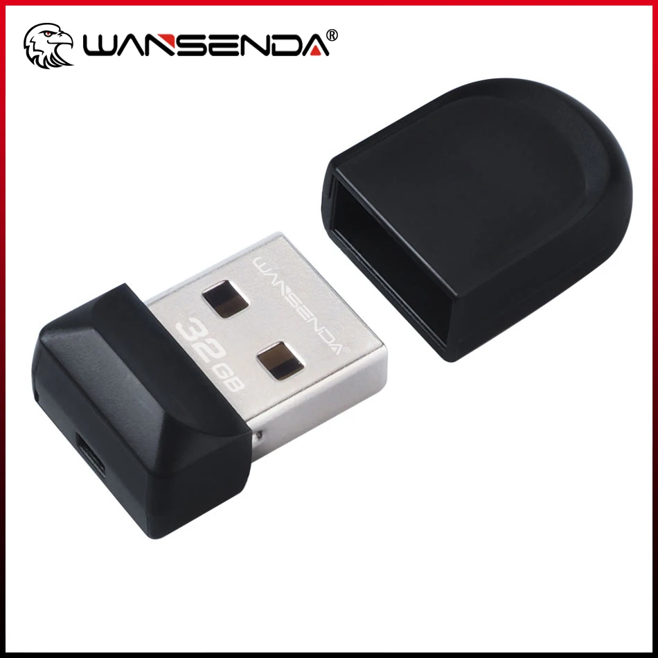 WANSENDA มากๆ USB แฟลชไดร์ฟกันน้ำ Pendrive 64GB 32GB 16GB 8GB 4GB ความจุจริง USB 2.0หน่วยความจำ Thumbdrive