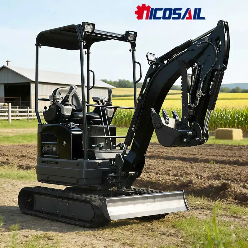 

2Ton All-Purpose Mini Excavator – Kubota Engine, Rubber Tracks for Construction, Agriculture, Landscaping & Municipal Work