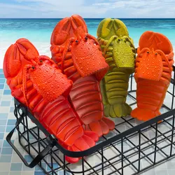 Animal Fish Slippers Lightweight And Easy To Wear For Summer Gifts Summer Lobster Slippers Funny