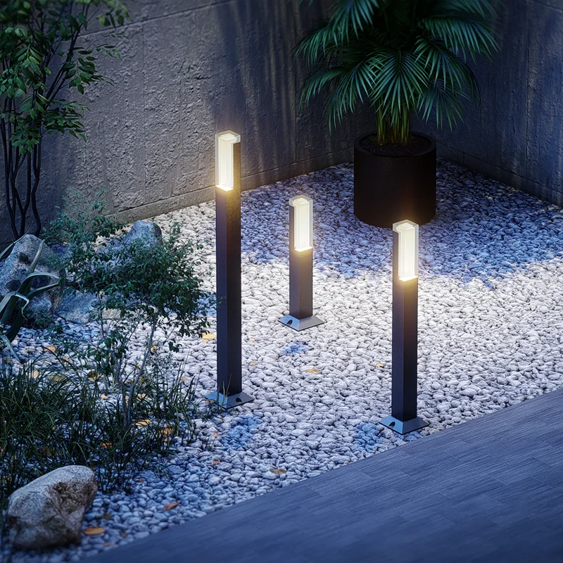 Imagem -05 - Impermeável Led Lawn Lamp Paisagem Luzes Decoração do Jardim Iluminação Exterior Casa de Campo Ip65 ac 85265v