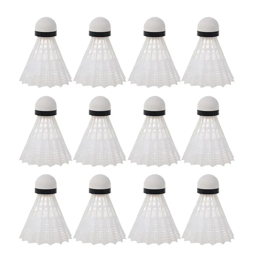 

New Plastic Badminton Shuttlecocks Durable Stable Nylon Badminton Sports Outdoor Badminton Training Balls