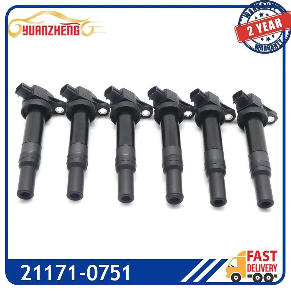 

Автомобильная высококачественная катушка зажигания для Hyundai Santa Fe для Kia Optima Rondo Magnetis 2,7 л V6 27301-3E400 273013 Э400 УФ-558