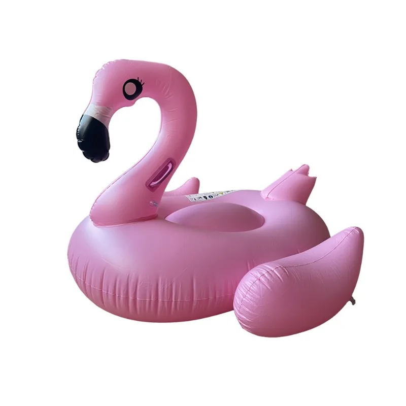 Rose Gold Flamingo Inflatable Mount Thickened Adult Water Floating Row