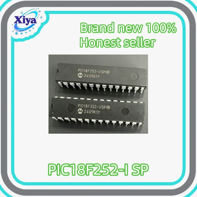 (2/20 Pieces) Brand New 100% Authentic PIC18F252-I/SP DIP-28 Microcontroller Chip – Integrity First Fast Shipping