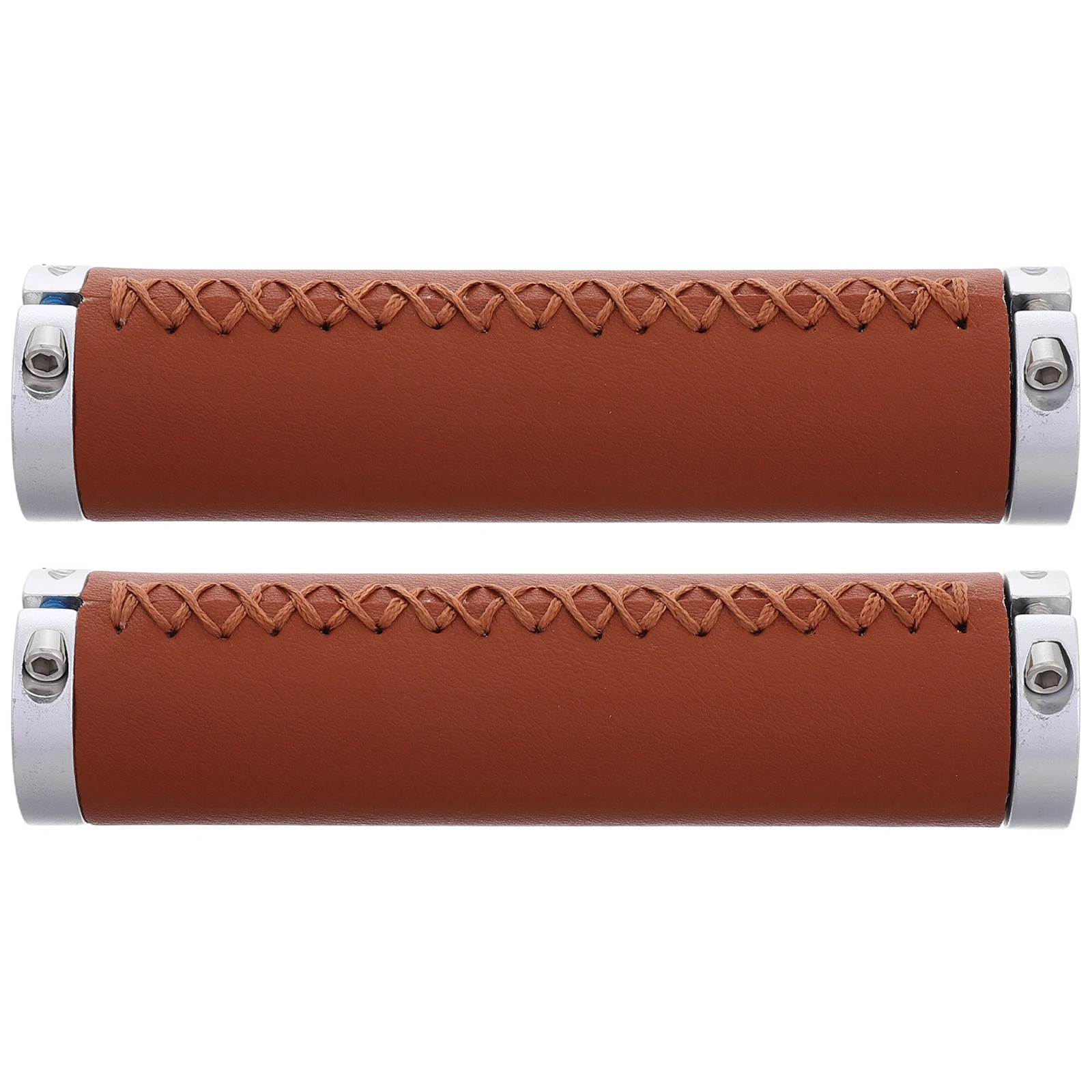 

Aluminum Bicycle H Grips for Mountain Road Folding Bikes Antislip Comfortable PU Vibration Reduction H Protection