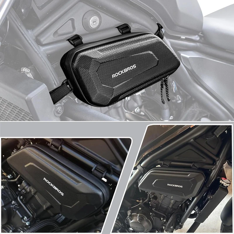 

Motorcycle bag large capacity waterproof bag engine bag protective pole bag bike bag bike bag motorcycle accessories