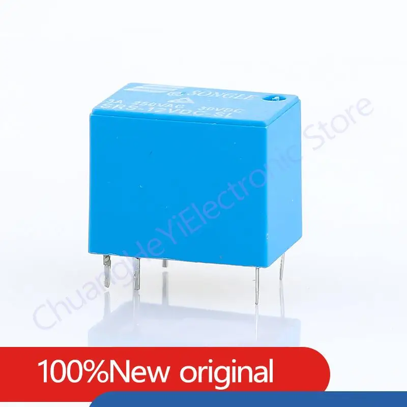 100pcs Relay Signal Relay 4100 SRS-05VDC-SL SRS-12VDC-SL SRS-24VDC-SL SH 5V 12V 24V 6Pin 3A A Set of Conversion Relays Relais