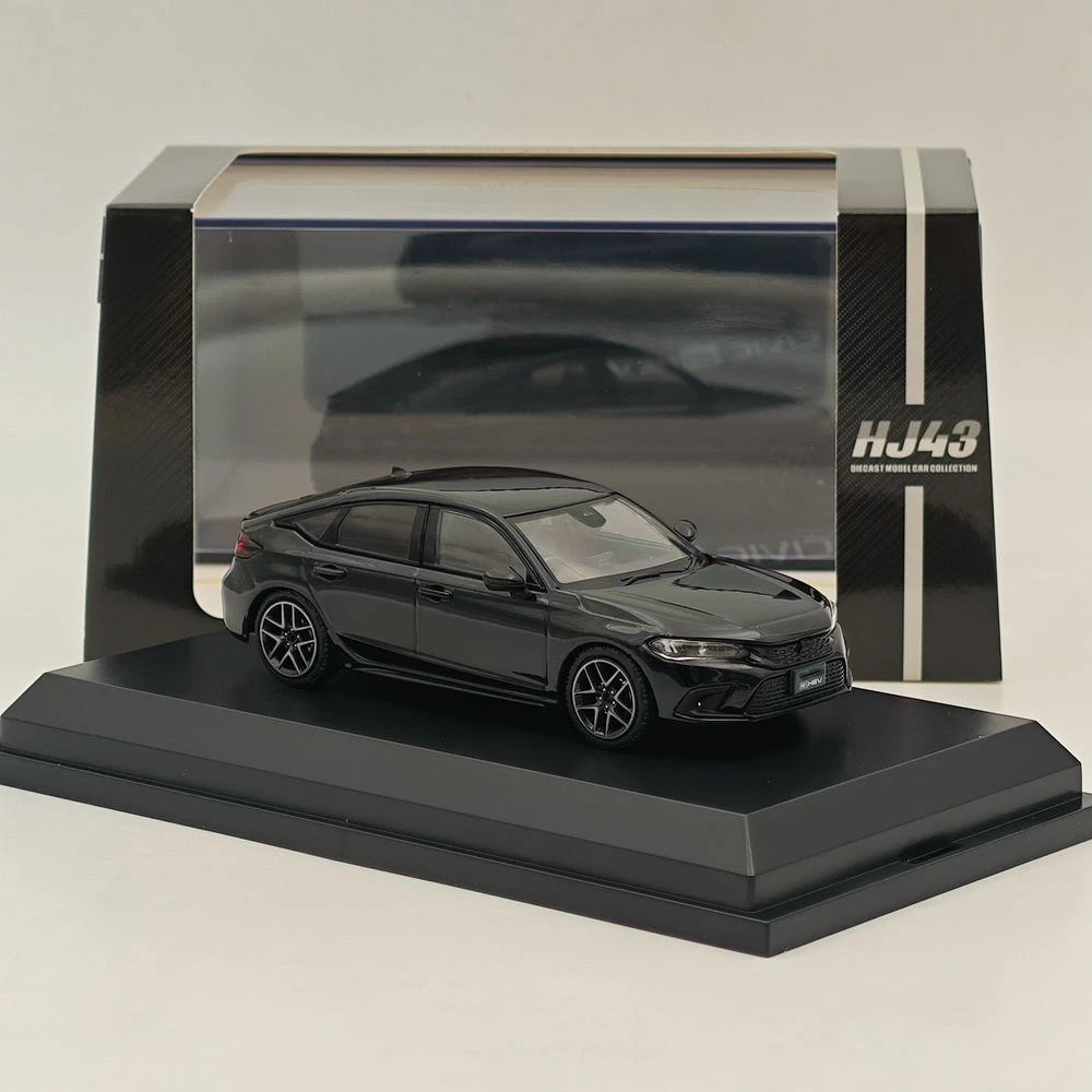 Hobby Japan 1/43 (FL4) e:HEV Crystal Black Pearl HJ433003BK Diecast Models Car Limited Collection Auto Toys Gift