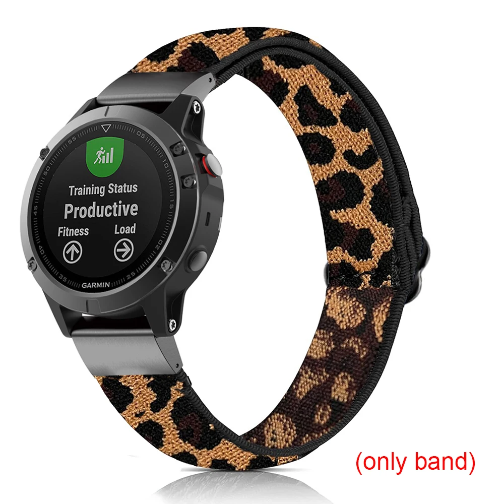 Essidi 20 22มม.ใหม่ไนลอนยืดหยุ่นสายนาฬิกาข้อมือสำหรับ Garmin Fenix 7 6S 5 Plus Pro Approach S60สร้อยข้อมือสายคล้องคอสำหรับ Forerunner 945
