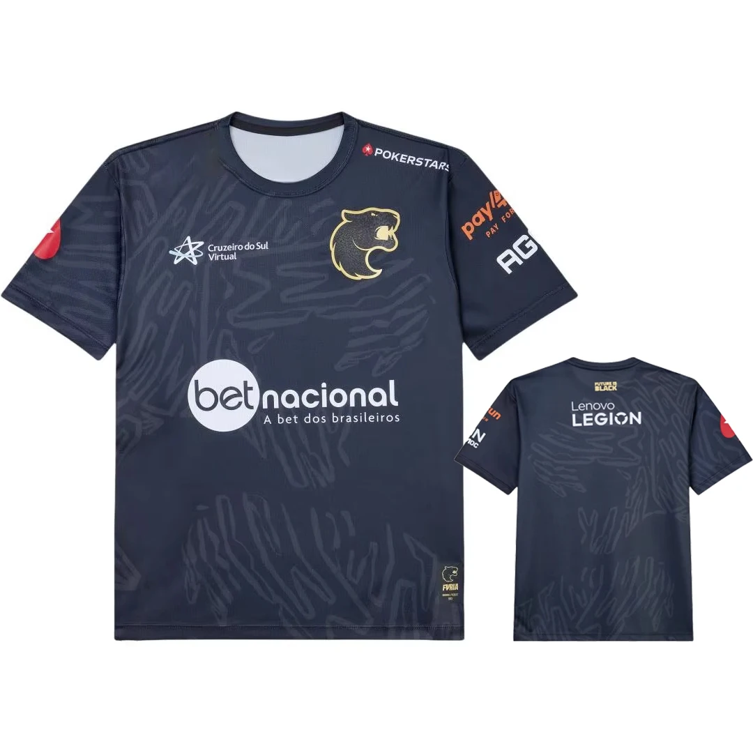 CAMISETA FURIA OFICIAL 2024 Jersey T-shirt Uniform VVT Fearless Pioneer Shirt LOL Legends Jersey CSGO2 Tees Fan Top