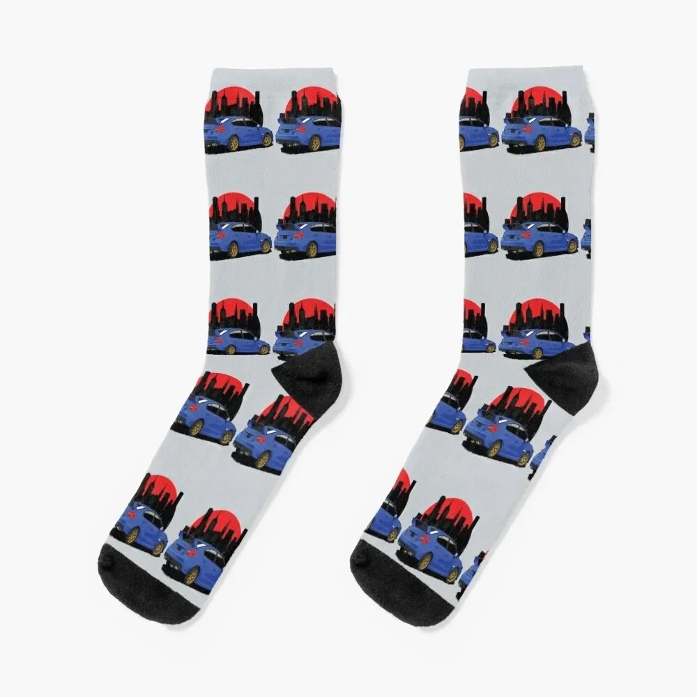 

Impreza Wrx Socks cotton cartoon Wholesale Socks Male Women's