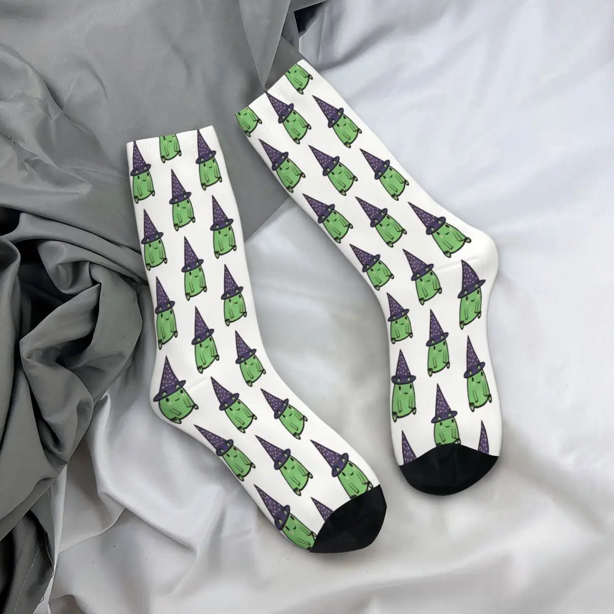 Magician With A Wizard Hat Frog Socks Male Mens Women Summer Stockings Harajuku