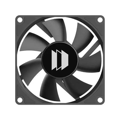 Imagen 2 del producto UPSIREN UL-8015 ventilador ultrafino de 8cm rodamiento hidráulico ventilador de chasis de 80mm 4 pines PWM 3000 RPM ventiladores de caja negro/blanco 80x80x15,4mm