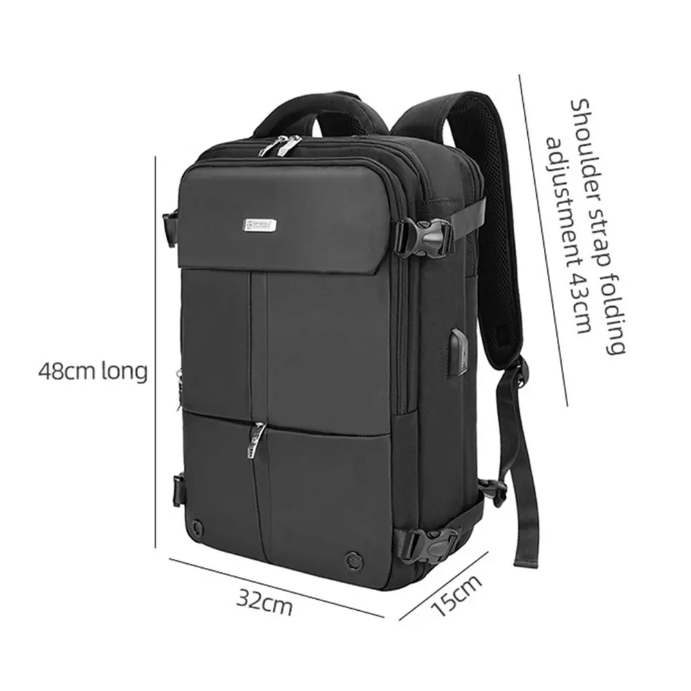 Waterproof Men Backpacks High Quality Brand 16 Inch Laptop Bag Large Capacity Zipper Travel Bags Male Multifunctional Backpack