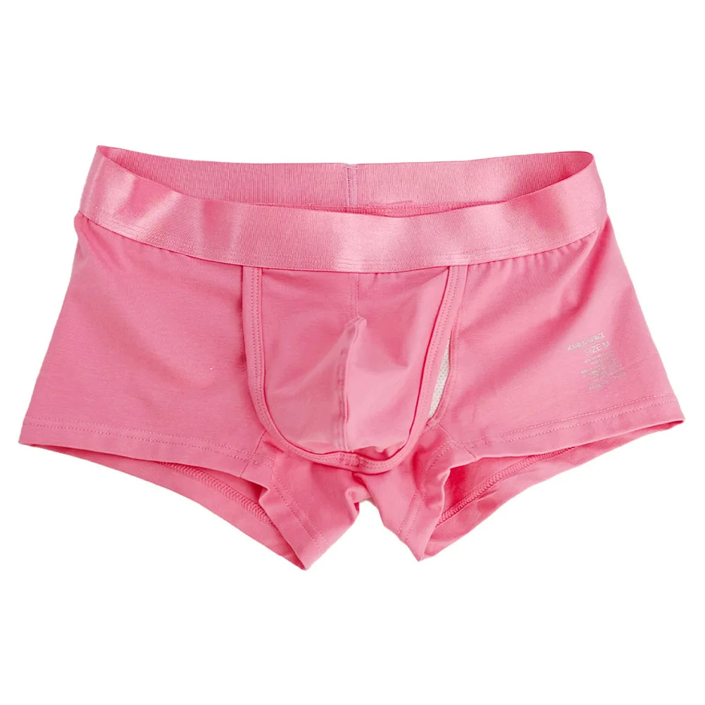 

Men Cotton Trunks Breathable Underpants Brazilian Underwear Separate Sexy Lingerie Penises Bag Boxers Soft Briefs Men's Clothing