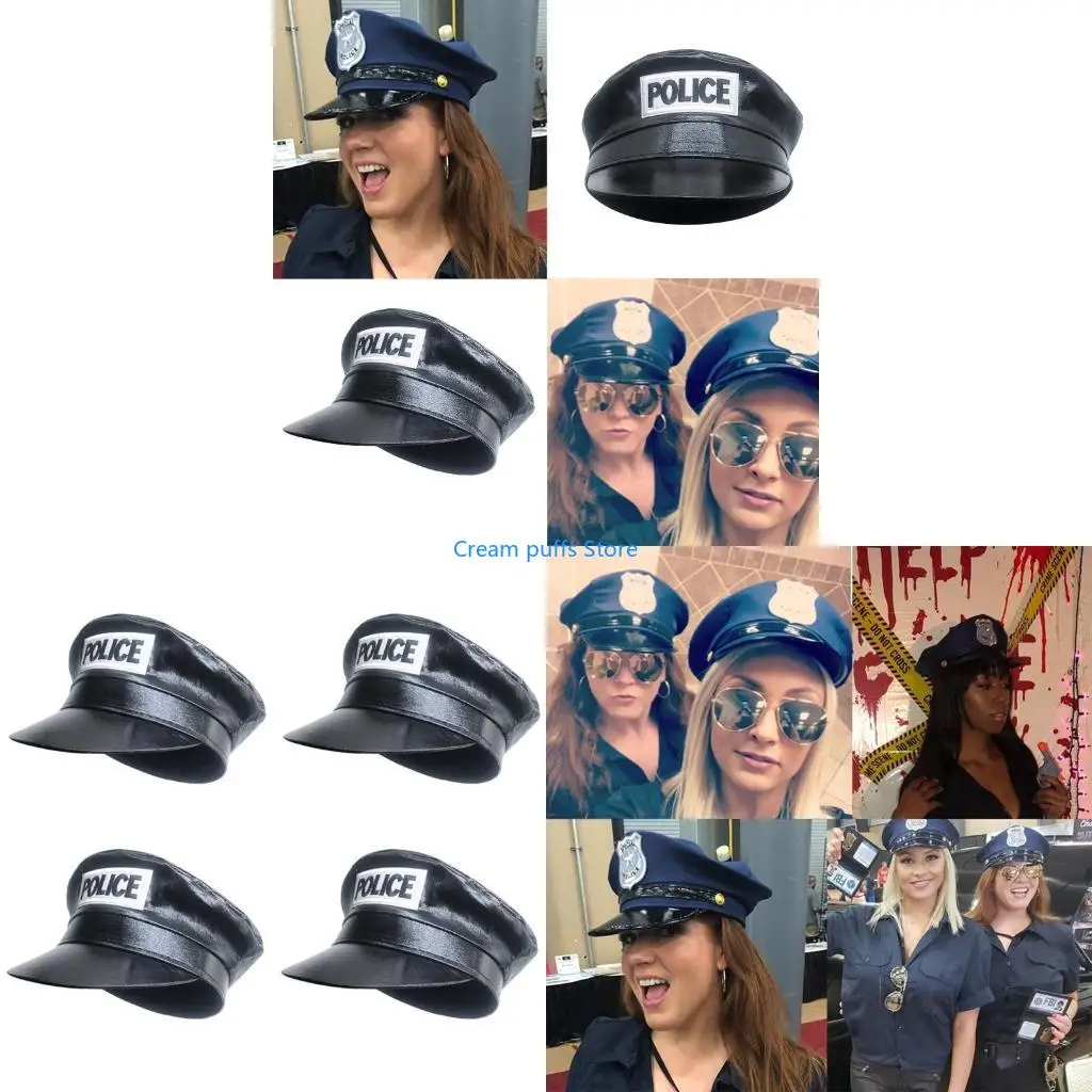 

50LE для офицера полиции Капитан моряк для капитана полиции капитан Hat Pu Newsboy
