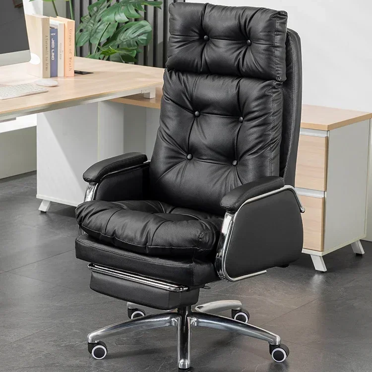 Massage Reclining Office Chairs Arm Ergonomic Comfy Swivel Office Chairs Gamer Comfortable Sillas Para Escritorios Furniture