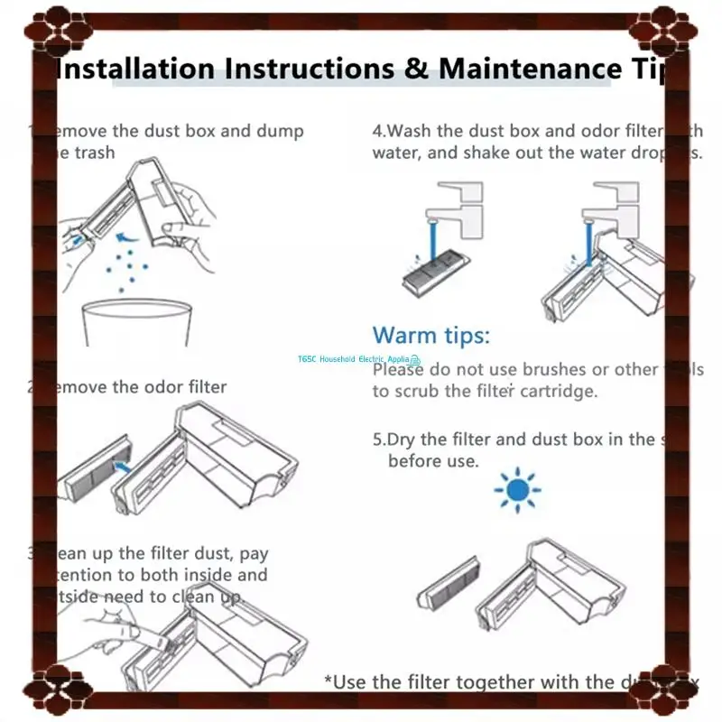 24 時間配達 Ecovacs DEEBOT X5 プロ/X5 MAX/X5 ロボット掃除機アクセサリーローラーサイドブラシ HEPA フィルターモップクロス