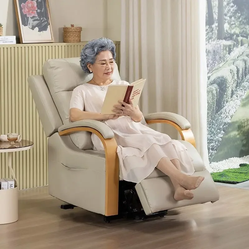 

Electric single help sofa retractable large angle adjustment multi-function