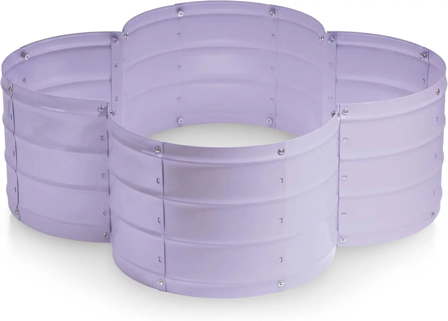 

3x3x1 Galvanized Metal Raised Garden Bed for Plants, Vegetables, Flowers