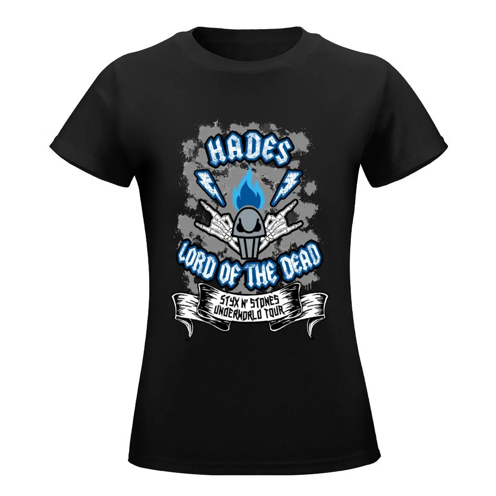 Hades Lord of the Dead Underworld Concert Tour T-Shirt cute clothes female Woman clothing