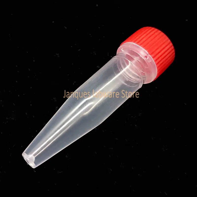 100pcs/lot Laboratory 1.5ml plastic v-bottom freezing tube with silicone gasket,Screw cap Cryogenic Vials,ink Subpackage vial