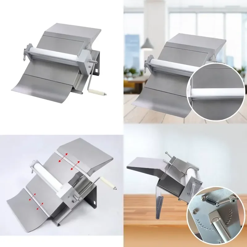 for Compact Small Homeuse Dough Sheeter Machine for Croissant Bread Fondant Pastry for Home Bakers and Small Bread Shops