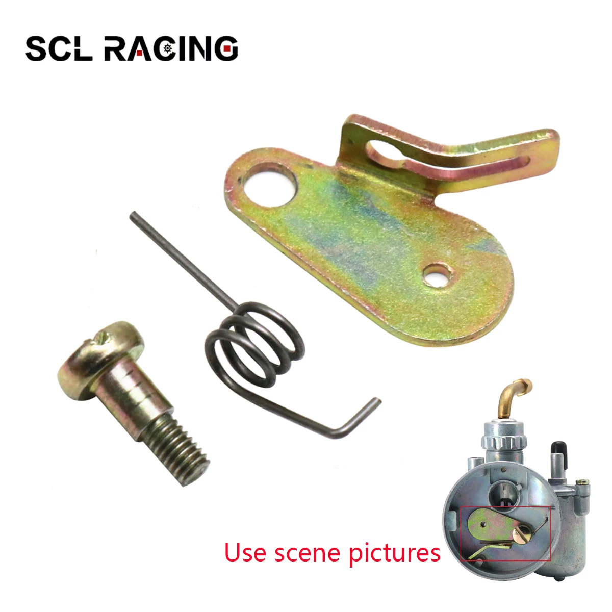 SCL Racing For BING SSE 1/12/225 Carburetor Starter Valve Set Automatic Start Damper Switch Starter Valve For PUCH BING DS MS MV