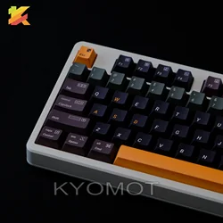 KYOMOT 150 Keys Resonance R2 Theme Keycaps Cherry Profile PBT Dye Sub Keycap for DIY Games MX Switch Mechanical Keyboard Caps