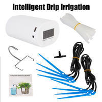Garden Gadget Flower Plant Home Sprinkler 8/4/2 Head Drip Irrigation Device Pump Timer System Automatic Watering Pump Controller