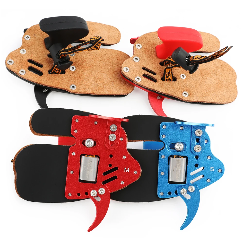 S/M/L/XL الرماية فنجر الحرس جلد البقر إصبع تبويب ل اليد اليمنى القوس السهم الصيد حماية قفاز اطلاق النار إصبع حامي