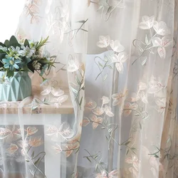130cm wide Flower Embroidery Tulle Fabric Color Lace Embroidery Mesh Fabric Material Fabric Sewing women's Fabric DIY Materials