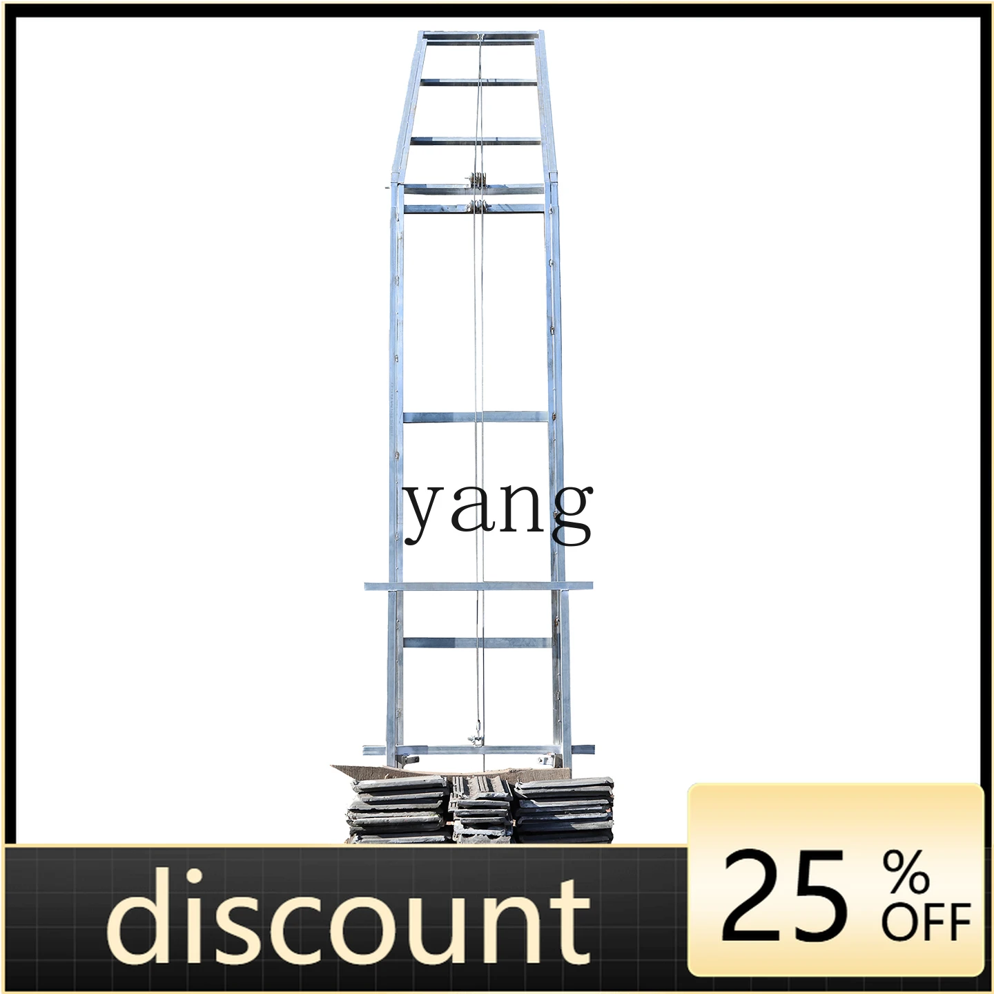 LMM elevator automatically flips the slope surface creeper small ladder small elevator