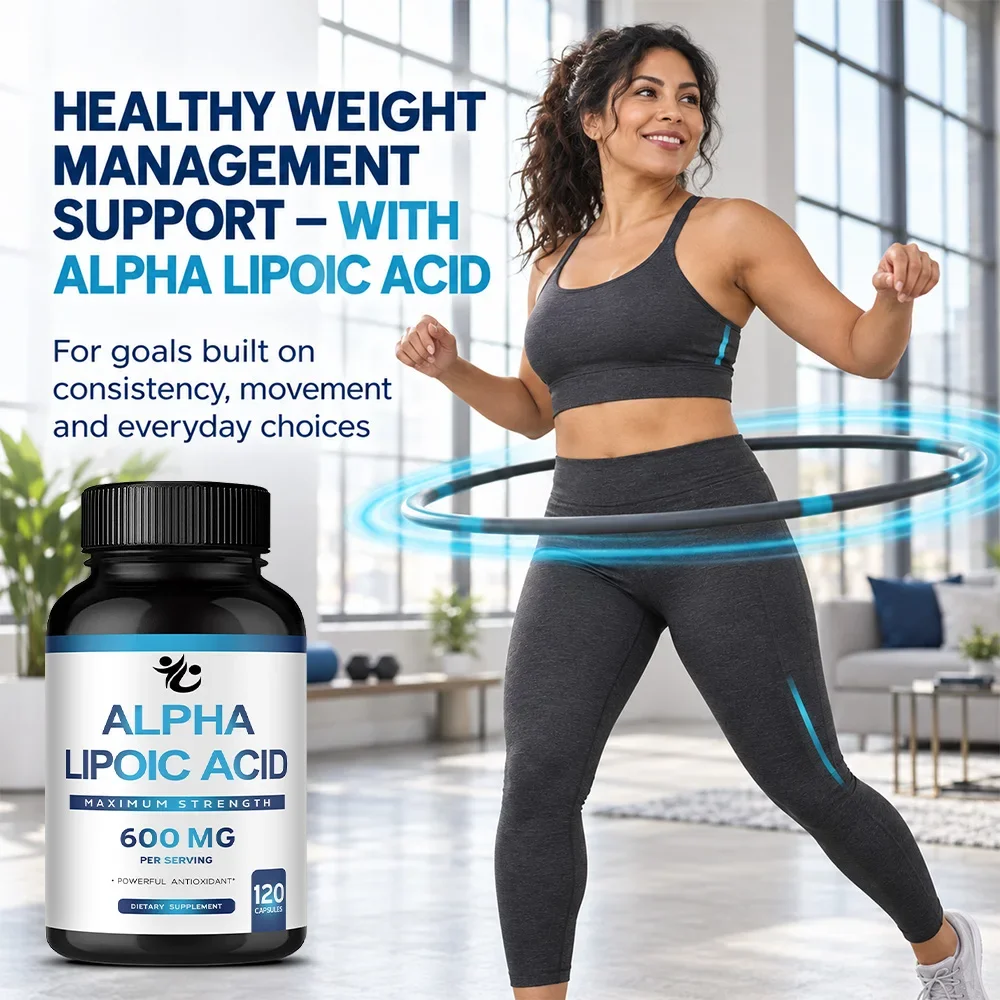 Alpha Lipoic Acid 600mg - for Brain and Heart Health, Relax Nervous System
