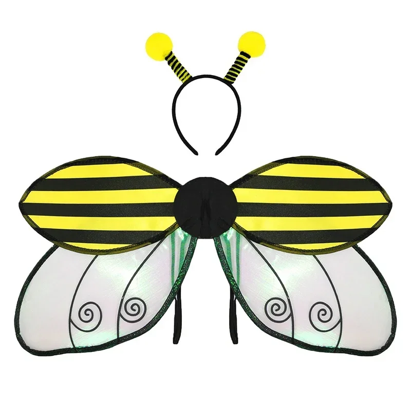 

Fairy Wings Adult Women Fairy Costume for Women Accessories Butterfly Ladybug Bee Cosplay Fairy Costume Angel Wings Halloween
