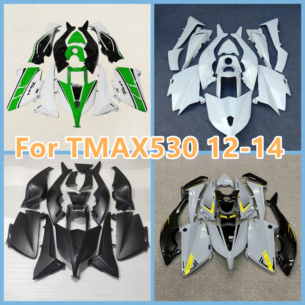 

Motorcycle Fairing Set For Yamaha TMAX530 12 13 14 T-MAX 530 2012 2013 2014 Sportbike Repair ABS Plastic ZXMT Full Bodywork