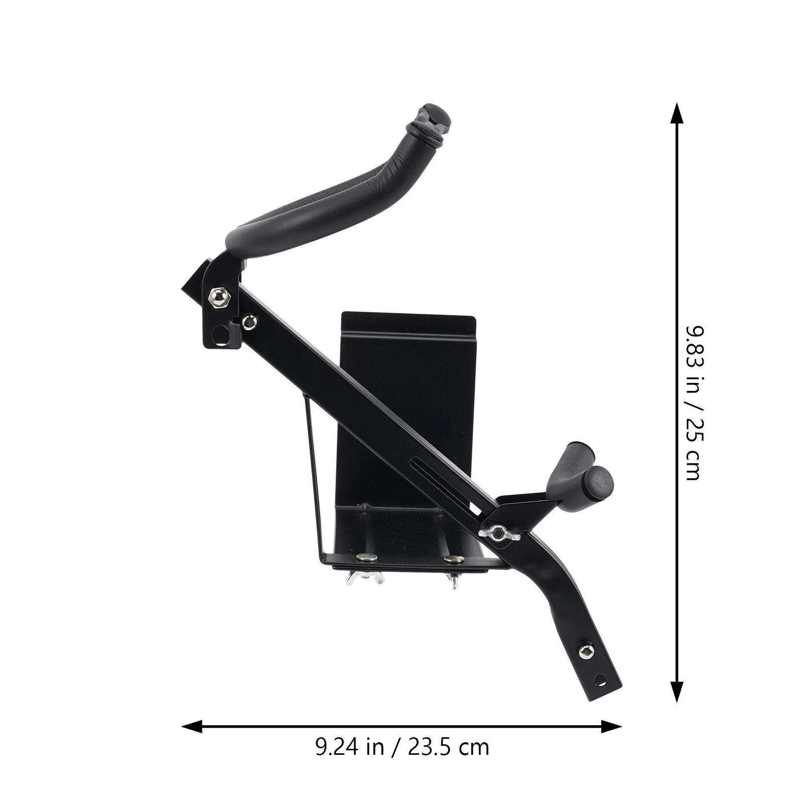 Durevole supporto da parete per sassofono Supporto per sax tenore alto Supporto protettivo regolabile in spugna Supporto per sassofono per sala musicale
