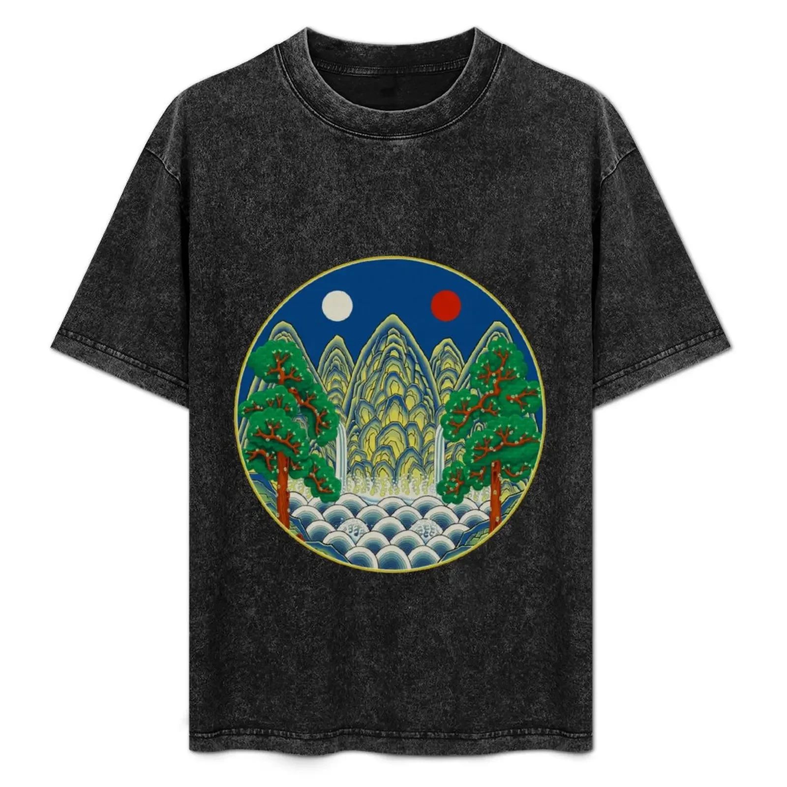 

Five peaks of the sun and moon in Summer: King’s painting Type A (Minhwa-Korean folk art) T-Shirt