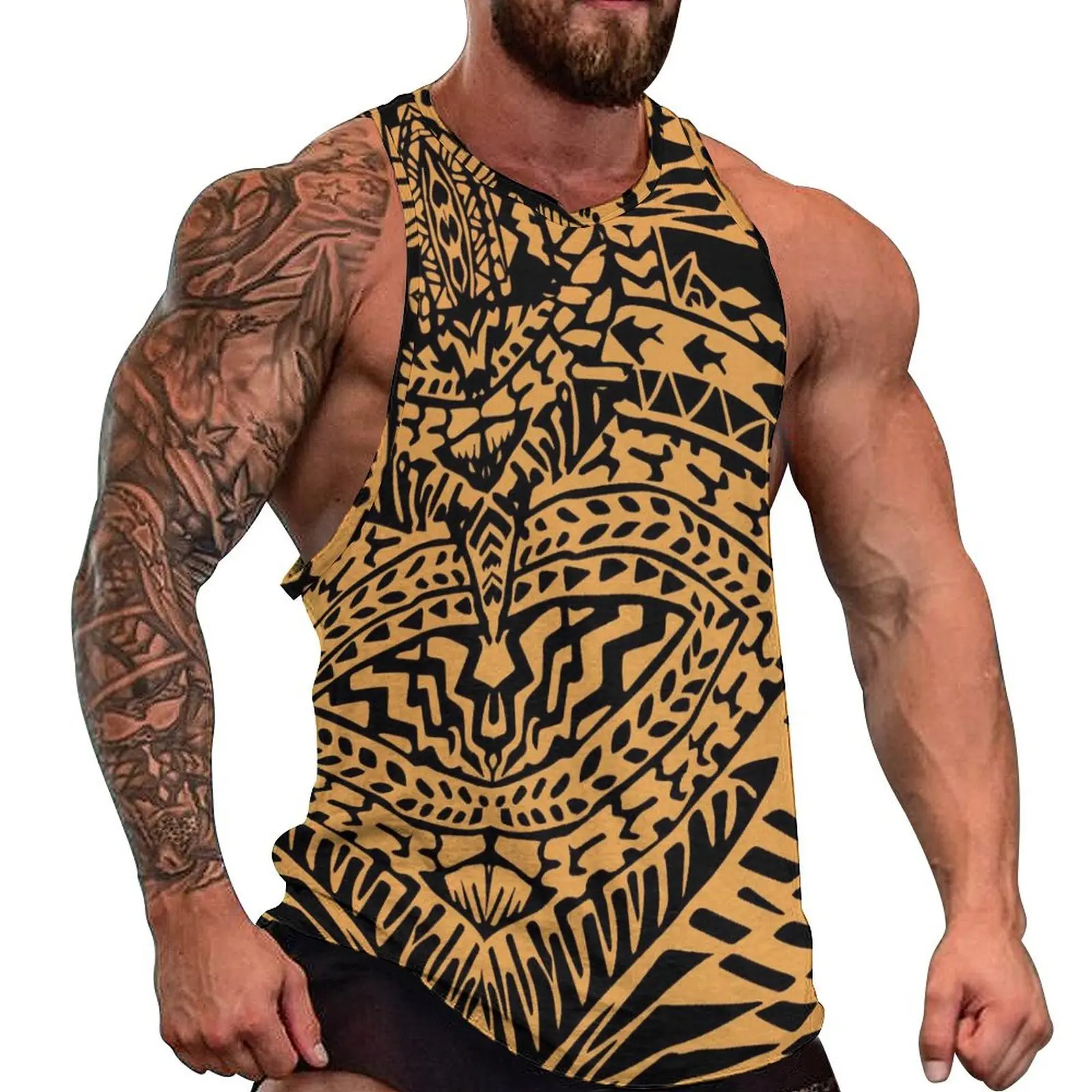 Best Price Wholesale Custom Mens Basketball Jersey Uniforms Polynesian Tribal Sports Wear Sublimation Adult Unisex Singlets Vest