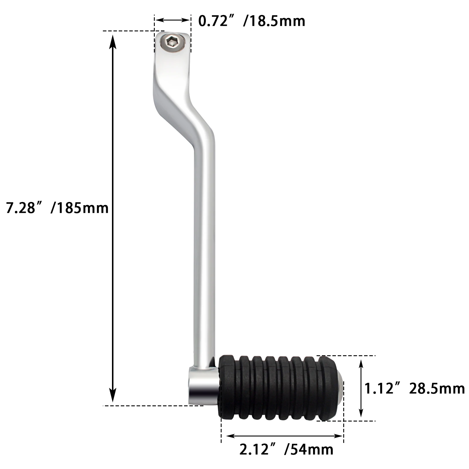 Motorcycle Left Heel Toe Shifter Shaft gear Shift Lever for Harley Davidson Fat Boy 114 FLFBS Softail Slim Heritage Deluxe 18-24