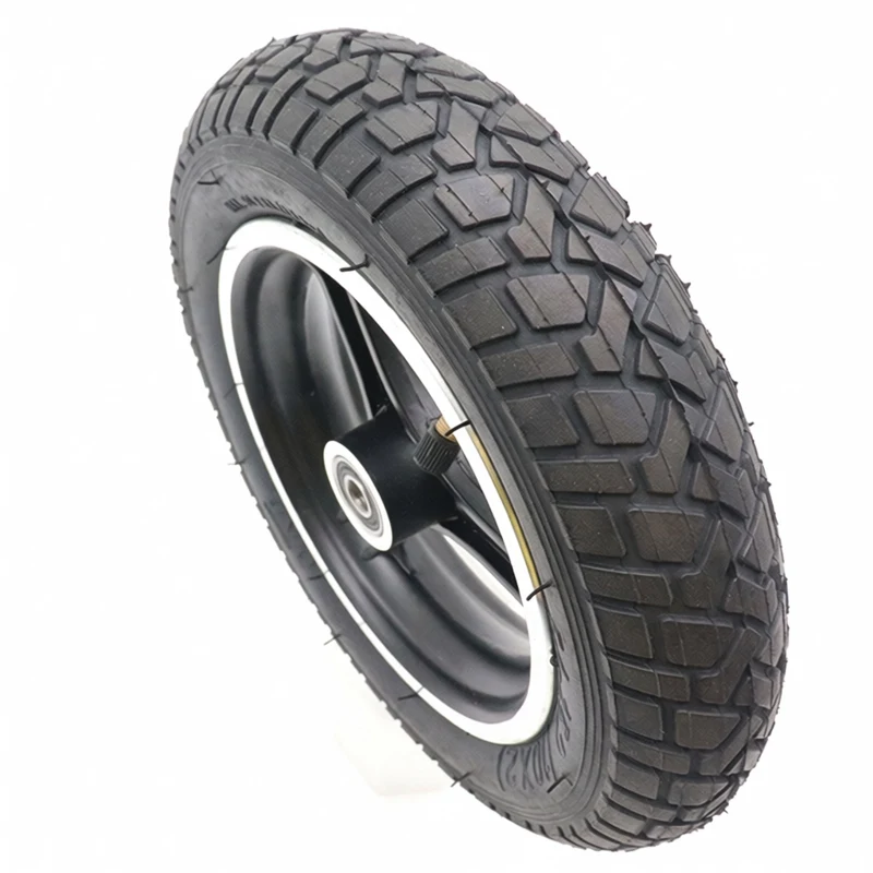High Quality 10x2(54-152) Pneumatic Wheel Tire 10x2 Inner and Outer Tyre with Alloy Hub for Electric Scooter Accessories