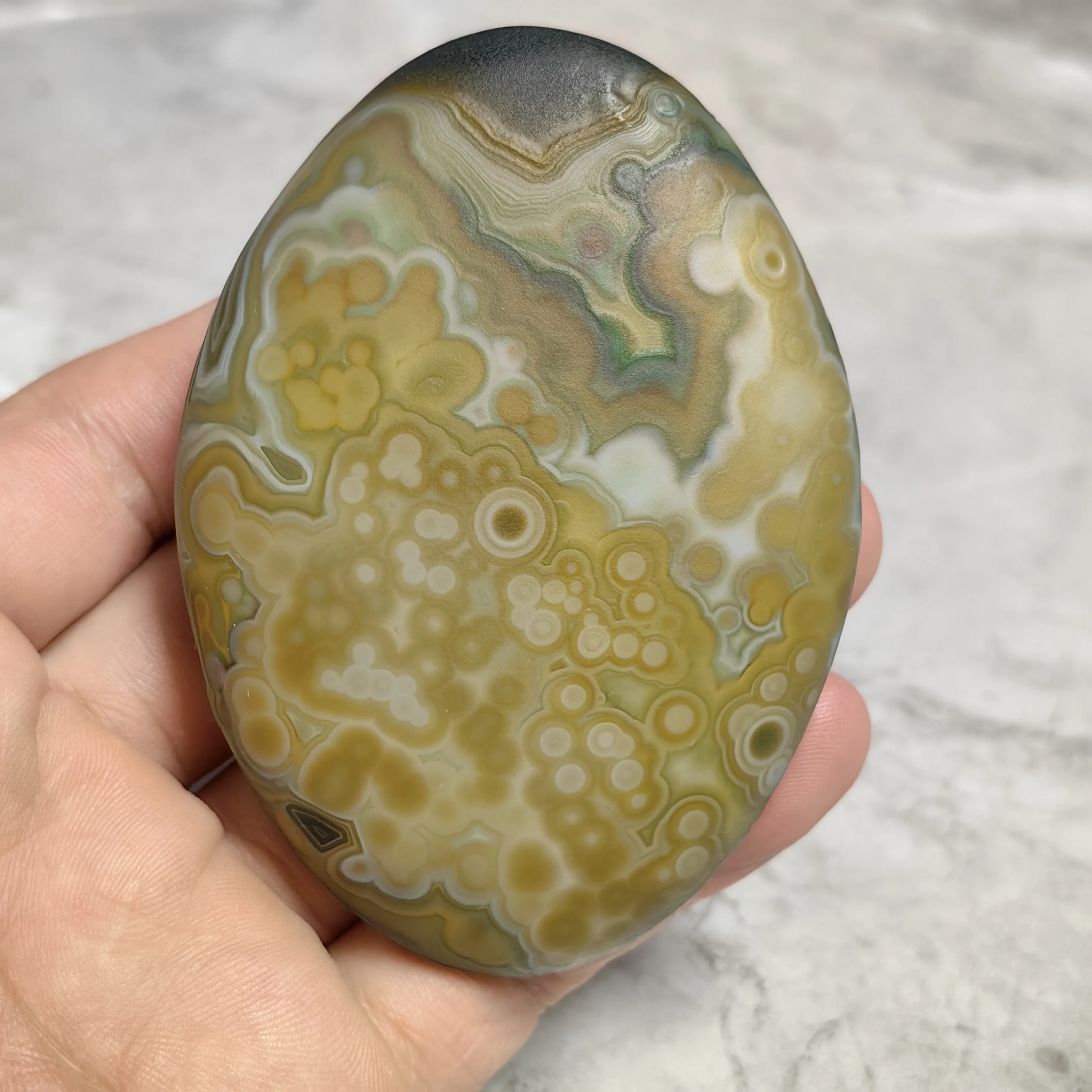 Pure Natural Divine Eye Sardonyx Mineral Rough Stone for Attract Wealth Good Luck Ward Off Evil Amulet Jewelry Palm Stone Gift