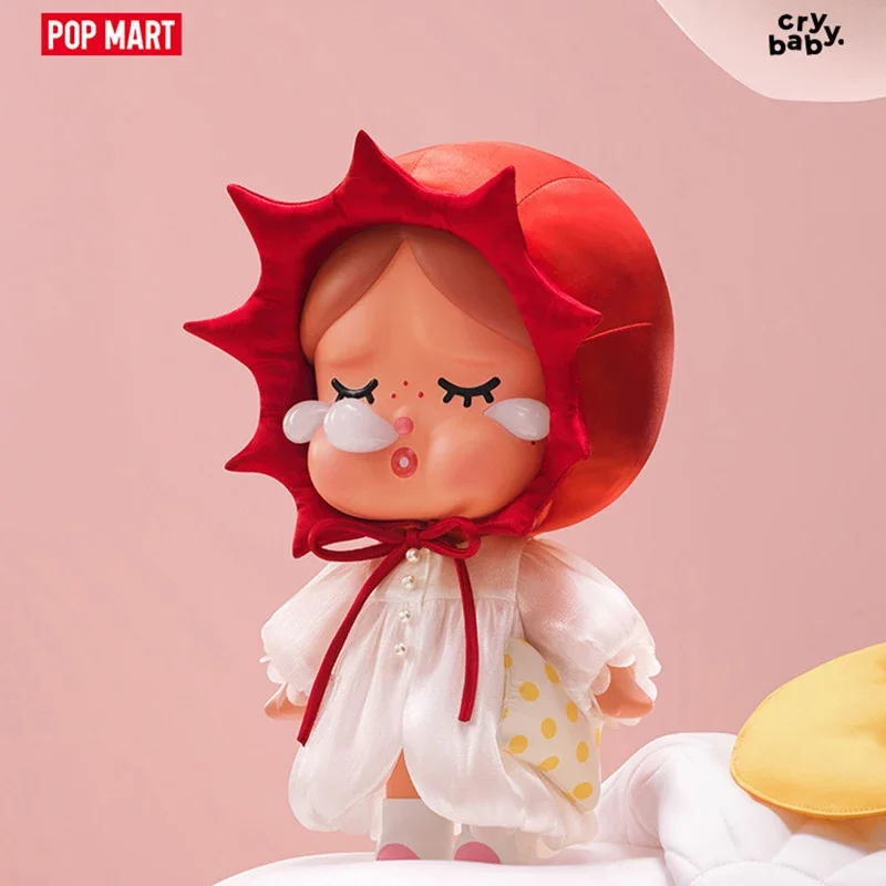 

POP MART MEGA CRYBABY 400% The Sleepy Sunny Anime Action Figure Blind Box Guess Bag Ornament Figurines Desktop Dolls Model