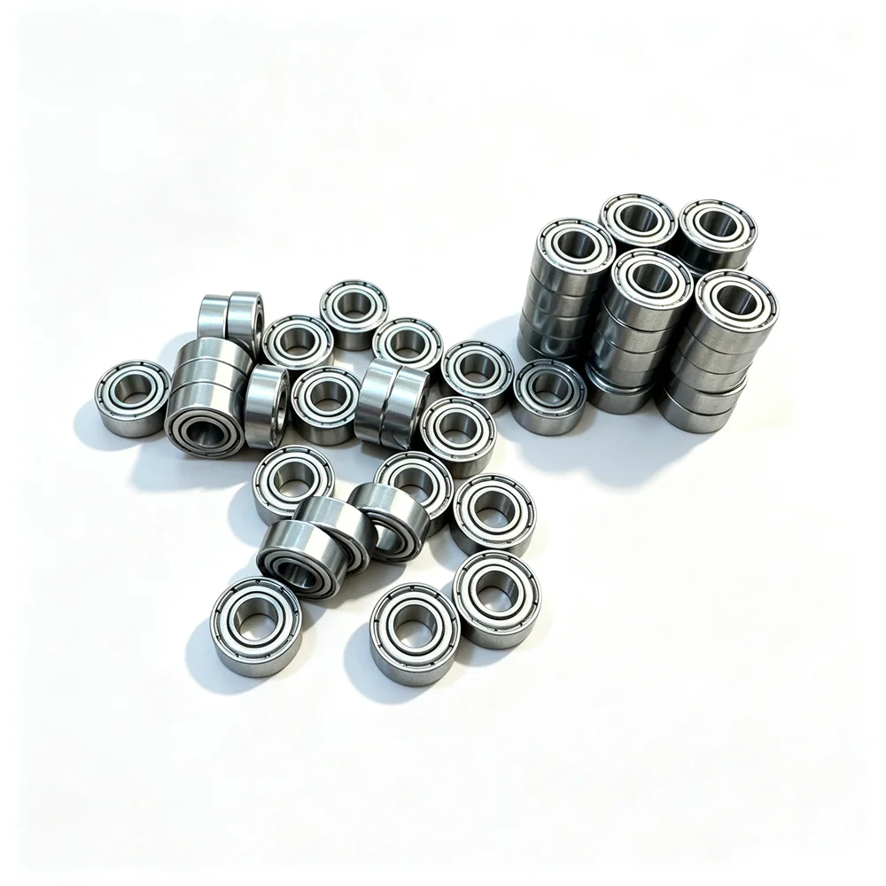 50Pcs MR115ZZ MR115-2RS 5x11x4 mm Deep Groove Ball Bearing Miniature Bearing Advanced High Quality MR115Z MR115