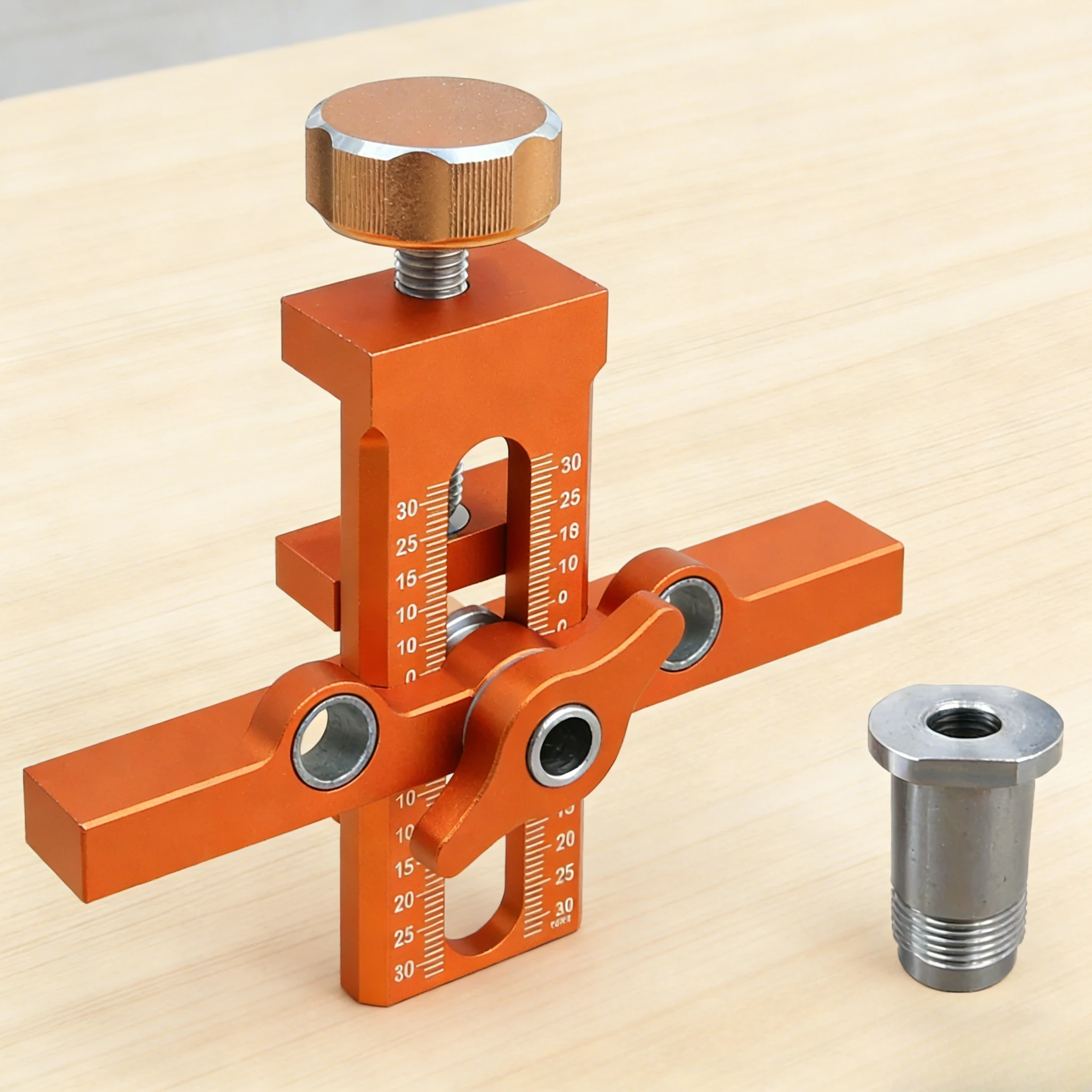 

Многофункциональный позиционер для установки дверей шкафов 3-в-1, шаблон для монтажа дверных панелей шкафов с отверстиями под шайбы 6/8/10 мм