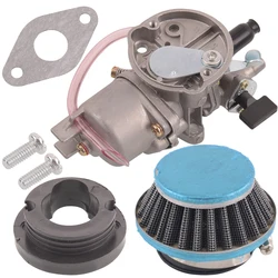 Carburetor 38mm 13mm / Air filter 42mm for 47cc 49cc 50cc 2 Stroke Mini Pocket Bike ATV Motorcycle Part