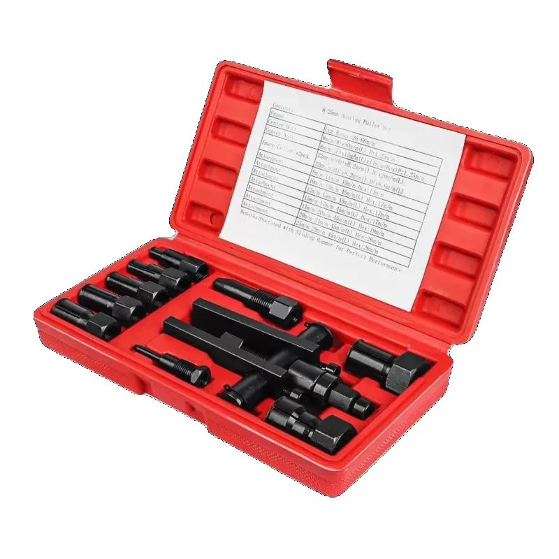 Two Jaw Puller, Motorcycle Bearing Removal Tool, 2 Claw Wheel Puller Extractor for Bearing Disassembling
