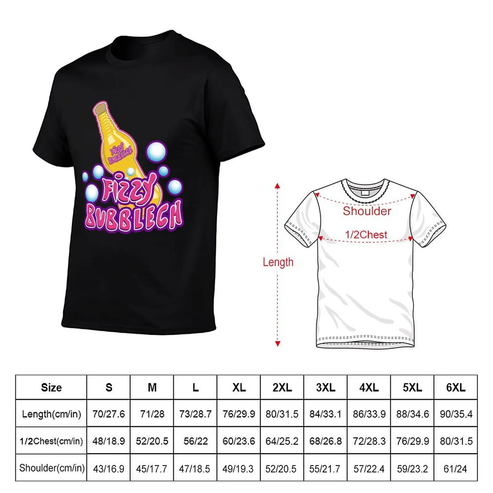 bubblech T-Shirt t shirt for man funny t shirts man T-Shirt